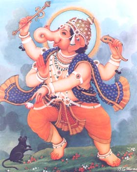 Ganesha Dancing - Om Gam Ganapataye Namaha